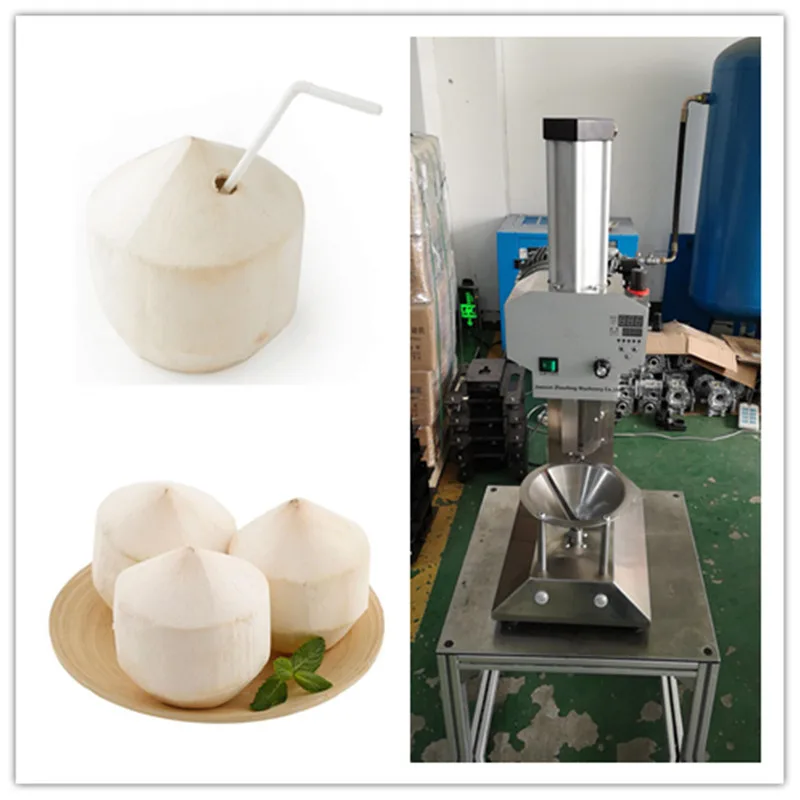 Diamond shape green coconut peeling machine 220v /110v