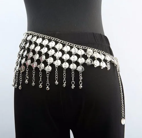 Tribal Coin Belt Belly Dance Waist Chain Metal Coins Hip  display picture 1