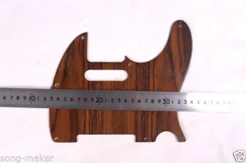 TELE electric Guitar pickguard Solid wood Hand made Telecaster Guitar #1854