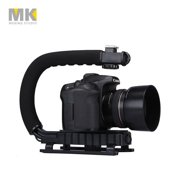 Selens-Soporte de mano para cámara DV en forma de C, estabilizador de movimiento en U, agarre de marco estable para vídeo 5d2 DSLR SLR