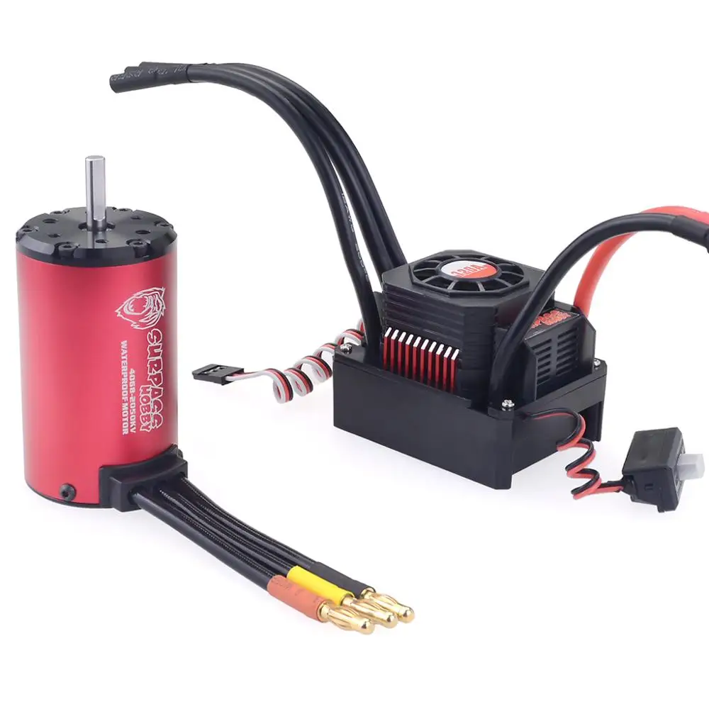 SURPASS HOBBY KK Waterproof Combo 4068 2050KV 2650KV motore Brushless con ESC Brushless 120A 150A per auto da corsa Drift 1/8 RC