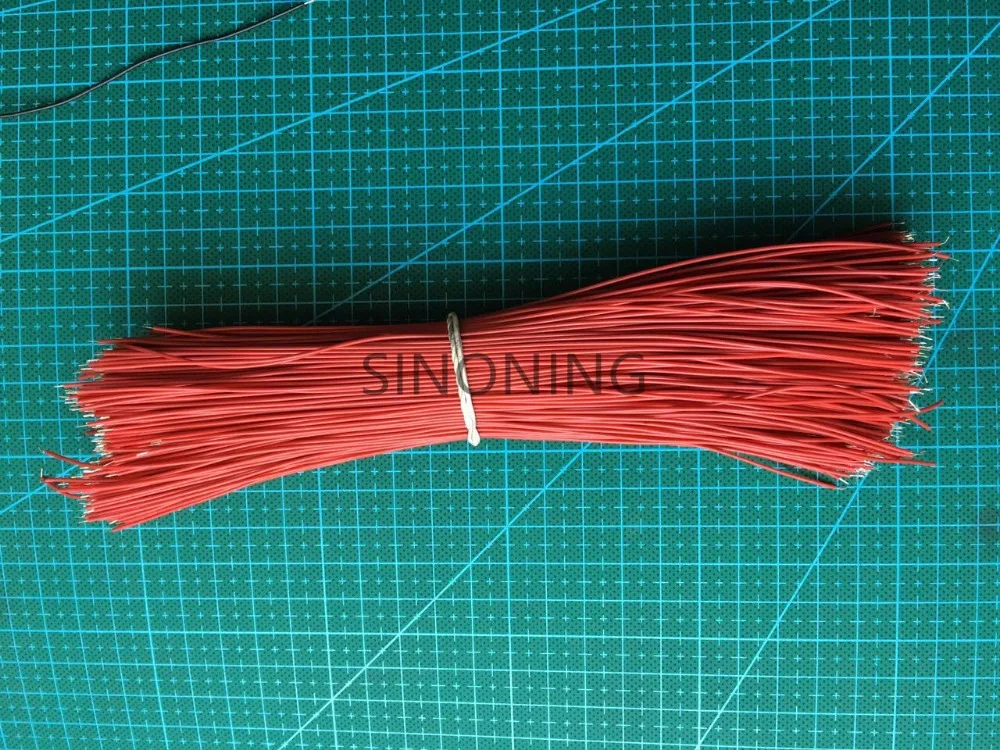 1000pcs 7/1.05MM 20cm tin plating COPPER Electrical Wire Line PCB DIY TOY