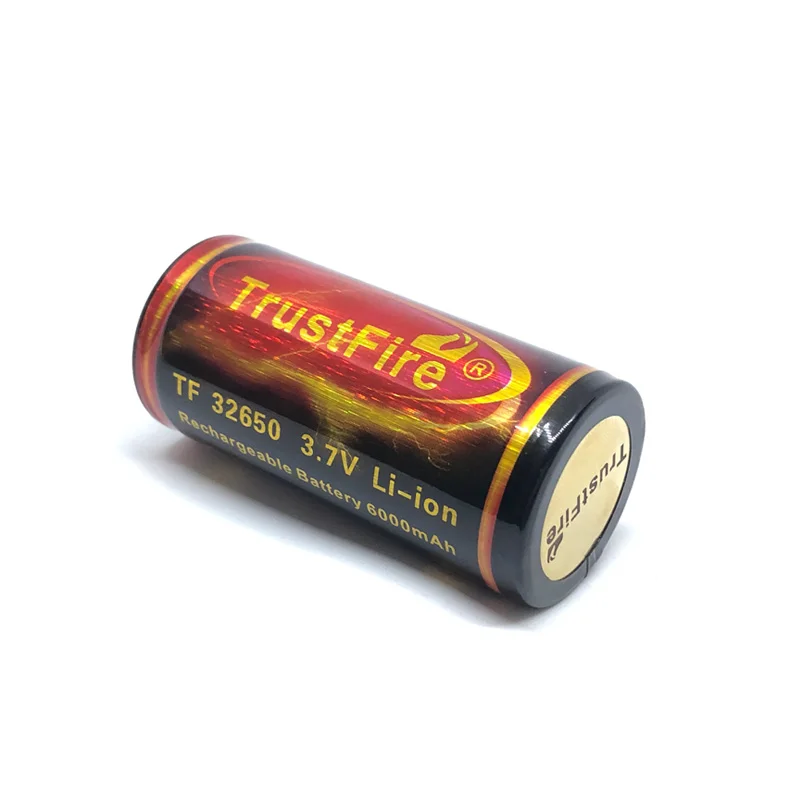 TrustFire 6000mah 3.7V 32650 akumulator litowo-jonowy akumulator ogniwo z płytką zabezpieczoną przed latarka LED