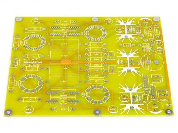 

PRT12A bile preamplifier PCB (refer to American Gary CARY-SLP90) free ship