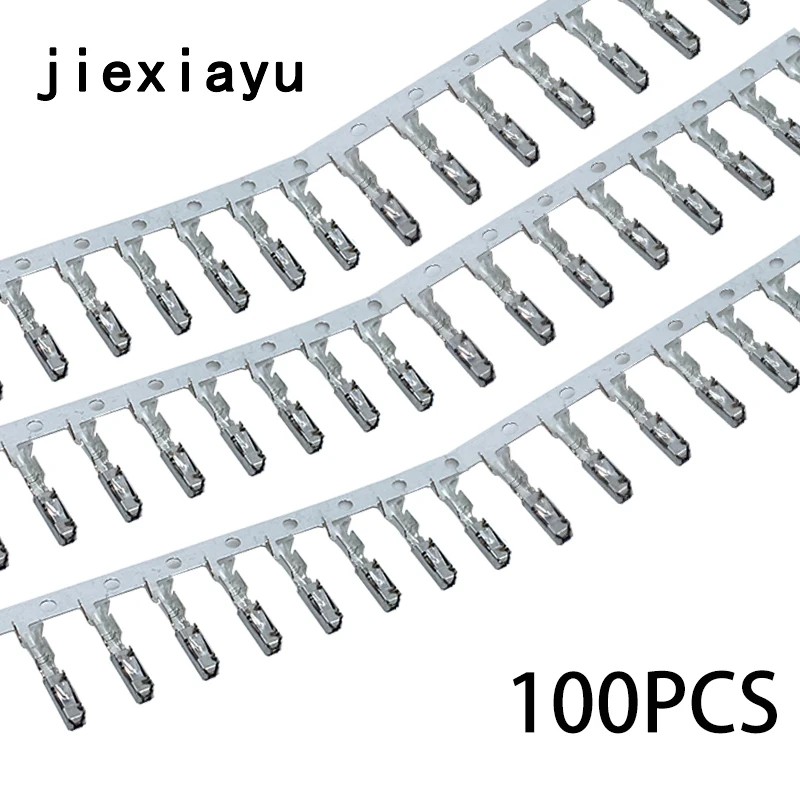 100PCS ECU small terminal Seat crimp pins for repair wire N 907 647 01 000 979 009 E ECU cruise terminal for Skoda Terminal