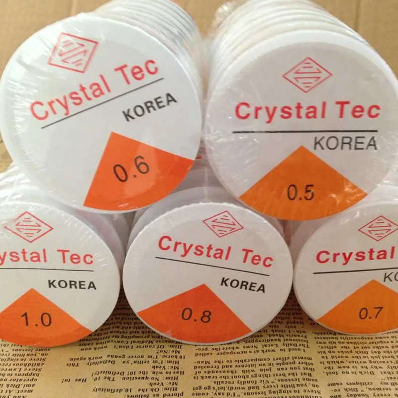 0.5mm 0.6mm 0.7mm 0.8mm 1.0mm DIY Jewelry Stretch Crystal Elastic Cord String Thread for Necklace Bracelet Findings Beading Rope image 3