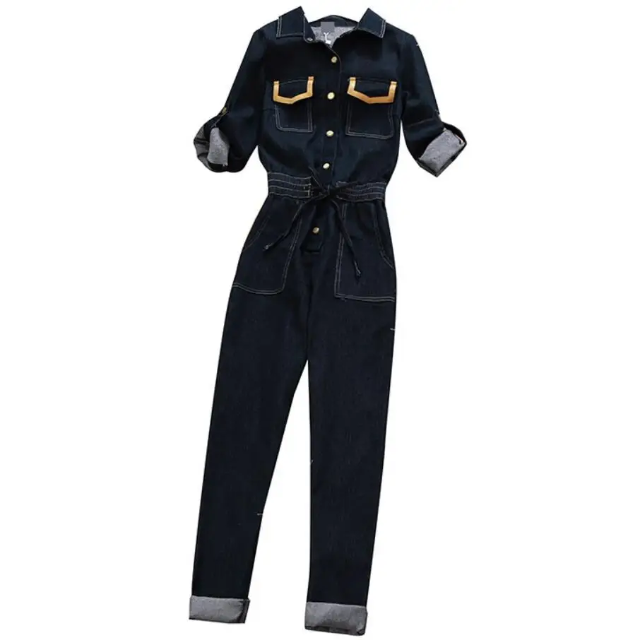 

fashion Denim jumpsuit women denim overalls women jumpsuit jeans