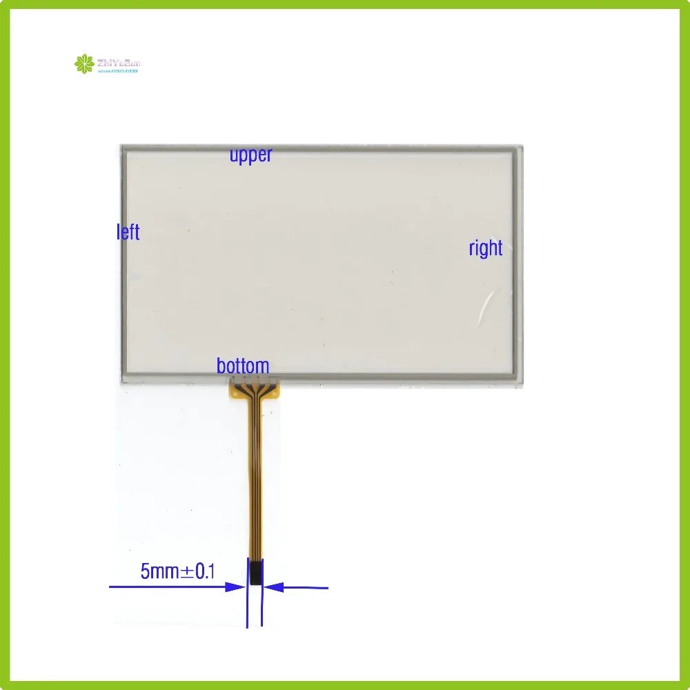 

ZhiYuSun 164mm*97mm 7inch 4 lins Touch Screen glass touchsensor 164*97 touchglass digitizer GLASS Good