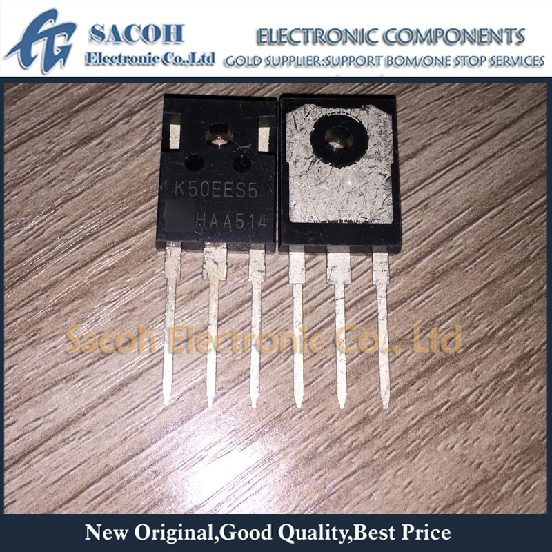 

New Original 2Pcs/Lot IKW50N65ES5 K50EES5 OR IKW50N65EH5 K50EEH5 TO-247 50A 650V Power IGBT Transistor