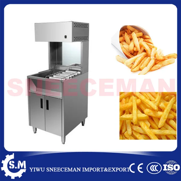 

1m Commercial vertical potato chip insulation cabinet