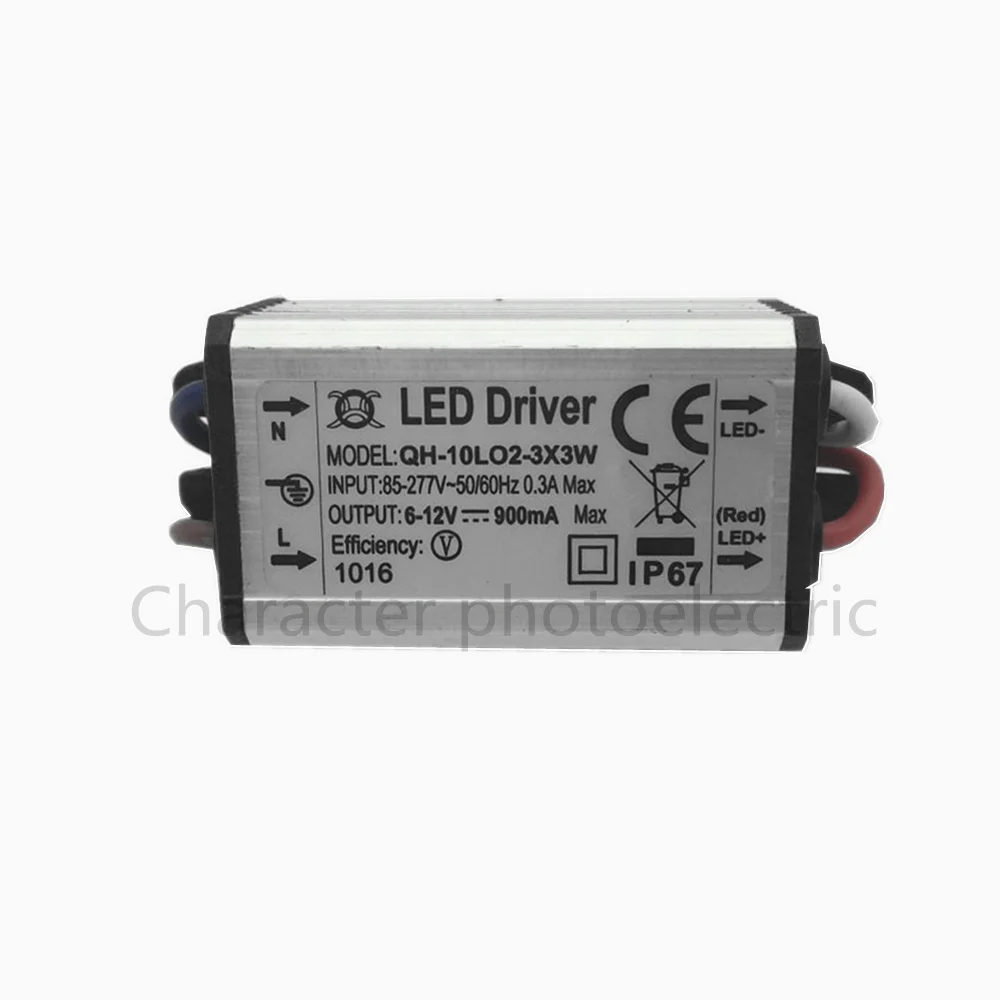 IP67 AC85-265V DC 24V- 38V lighting Transformer Adapter LED Driver For DIY 10W 20W 30W 50W 100W 150W 200W  lamp COB Chip driver