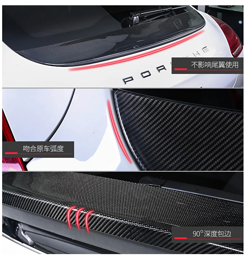 Fit for  Porsche panamera  970  Carbon fiber  spoiler