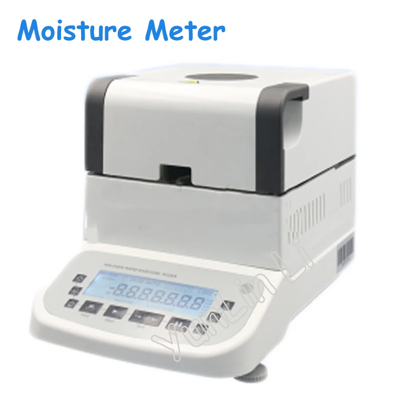 

110V/220V Halogen Rapid Moisture Meter 600W Solid Content Moisture Tester Content Detection Instrument MD-100A