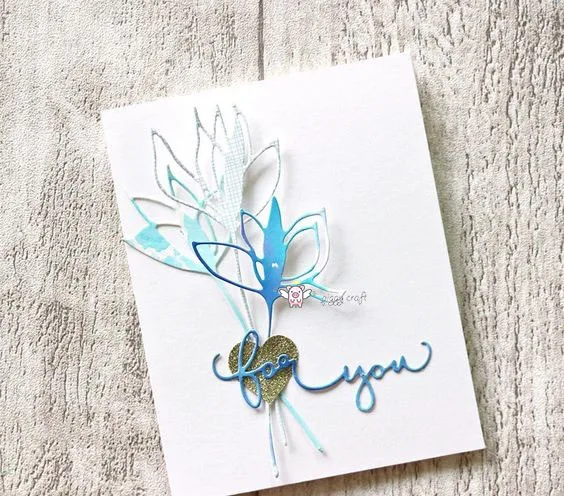 Mmao Handwerk Metall Stahl Schneiden Stirbt Neue Für sie brief dekoration Schablone Für DIY Scrapbooking Papier/foto Karten Präge stirbt – Detail 5