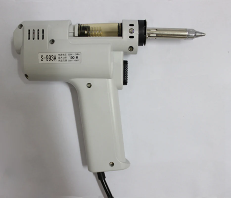 220V 90W S-993A Electric Vacuum soldering iron Desoldering Pump Solder Sucker Gun