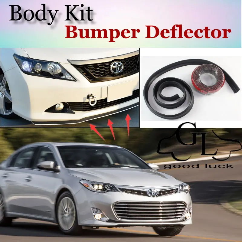 For TOYOTA Avalon / Pronard Bumper Lip / Front Spoiler Scratch Proof Adhesive / TOPGEAR Body Kit / Strip Skirt