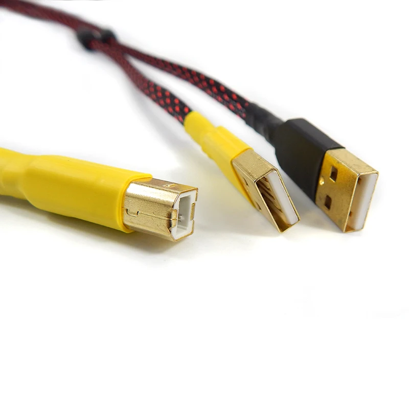 High end (power  signal) separate USB cable USB A to USB B Independent power supply