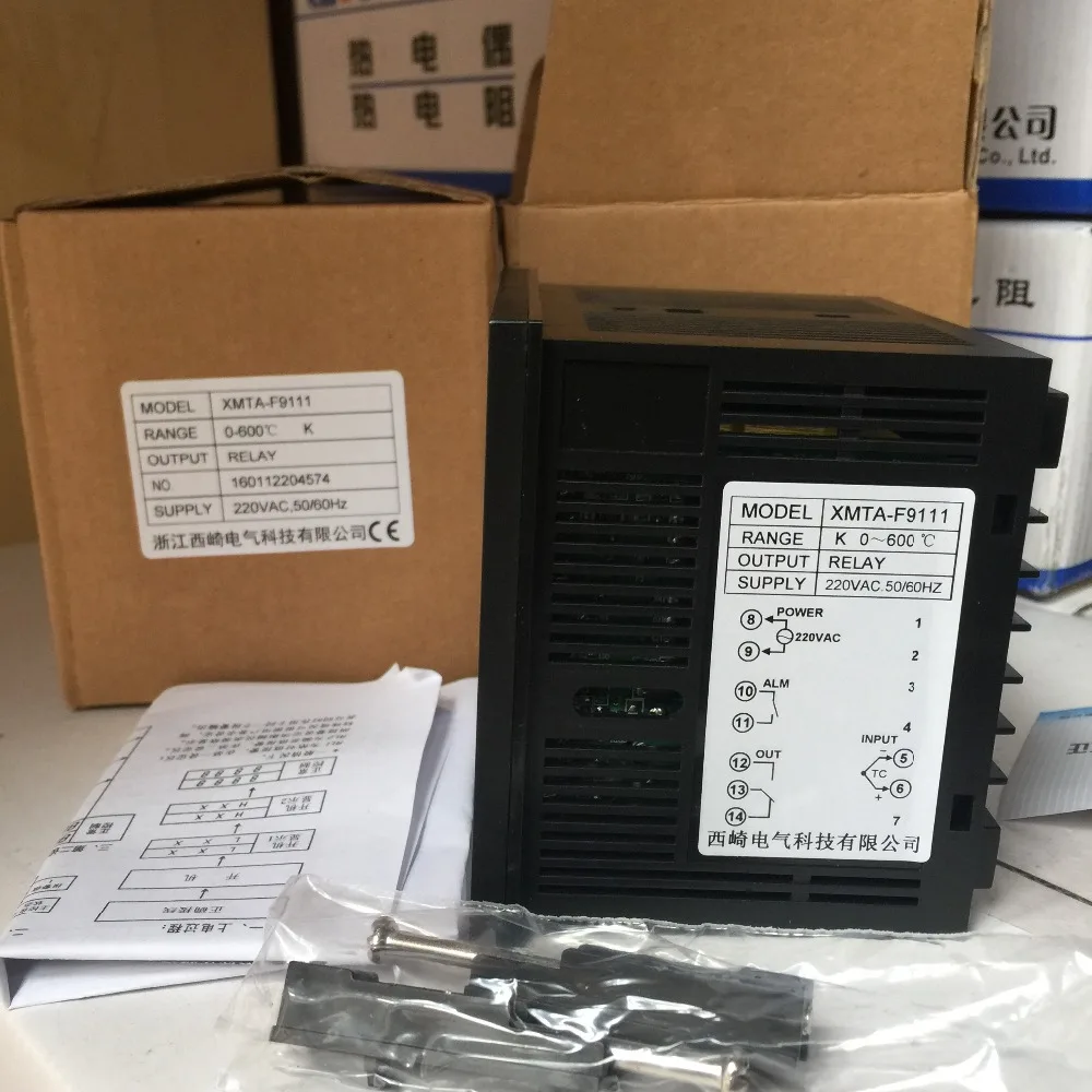 Nishizaki XMTA-F9111/9000/9211 intelligent temperature controller PID solid state relay digital display temperature control inst