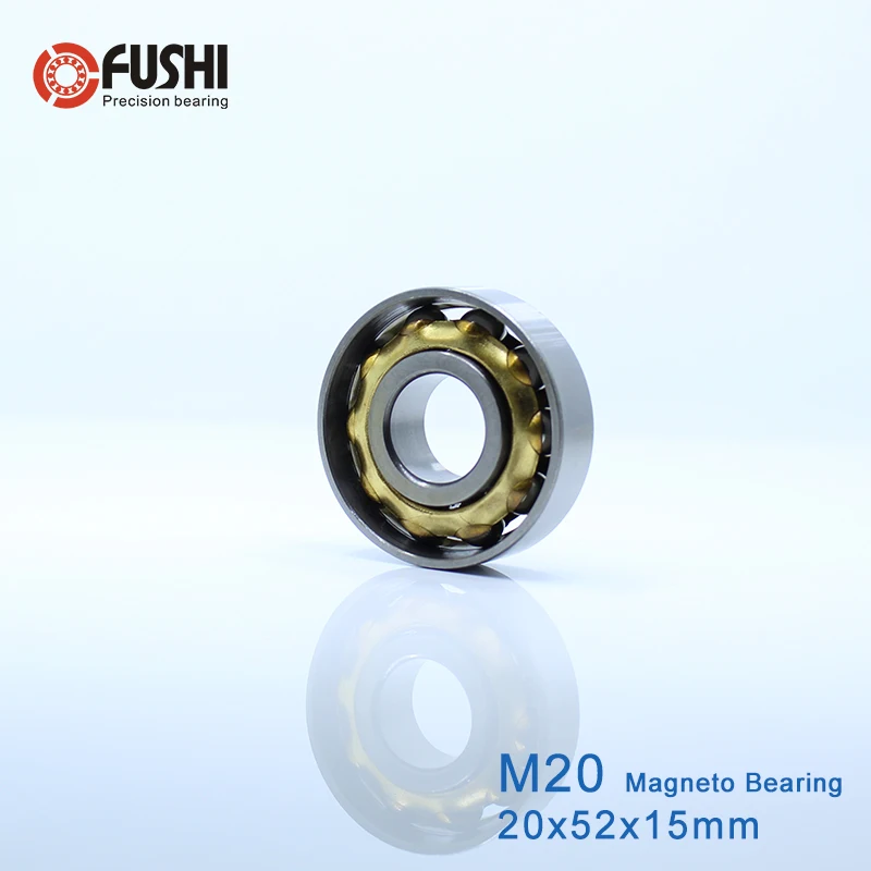 

M20 Magneto Bearing 20*52*15 mm ( 1 PC ) Angular Contact Separate Permanent Motor Ball Bearings