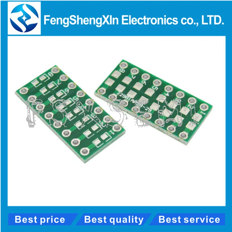 10 teile/los pinnwand SMD 0805 0603 0402 Zu DIP PCB Transfer Board DIP Pin Board Pitch Adapter Keysets