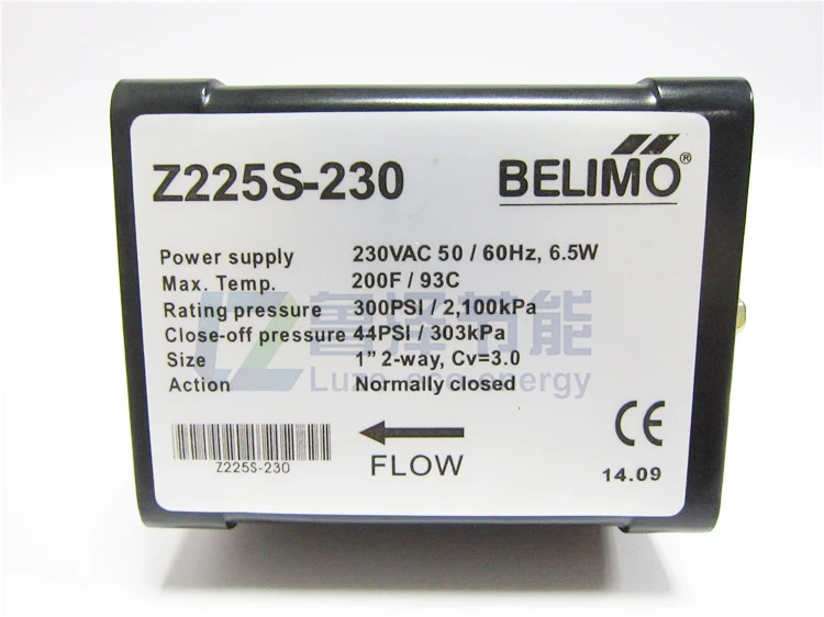 Z220S-230 Z225S-230 two fan coil electric valve solenoid valve