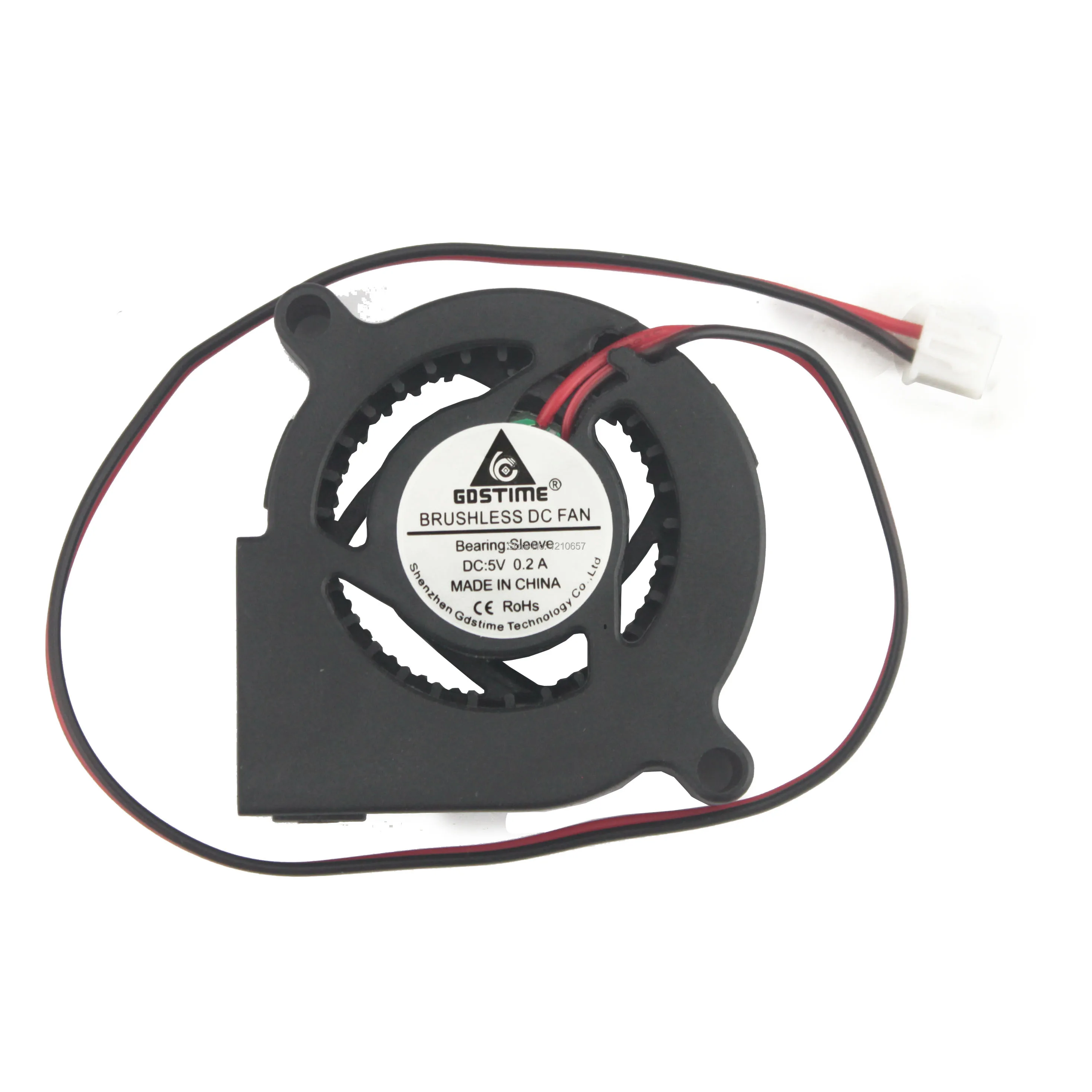 

10pcs lot Gdstime 50X50X20mm 5CM 5020 DC 5V Brushless Electronic Blower Cooling Fan