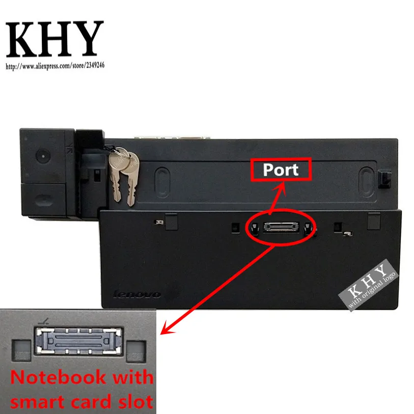 40A10 ThinkPad Pro Dock Port replicator for ThinkPad T540p T550 T560 T570 X240 X240s X250 X260 X270 W540  W541 W550 04W3948