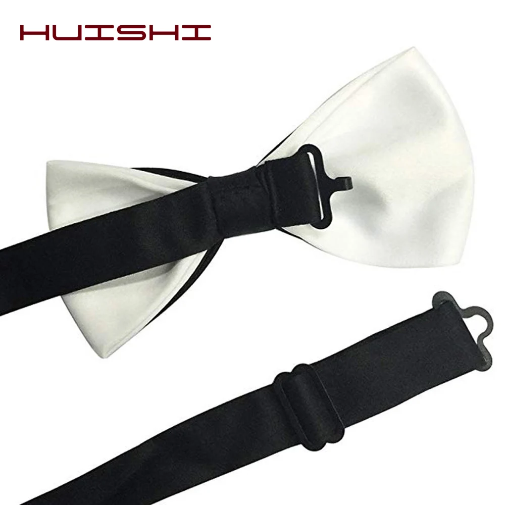 Elegant Men\'s Bow Ties For Men Classic Suit Neckwear Man Bowtie Fashion Solid Color Two Tone Splicing Bow Tie Suit Accessories