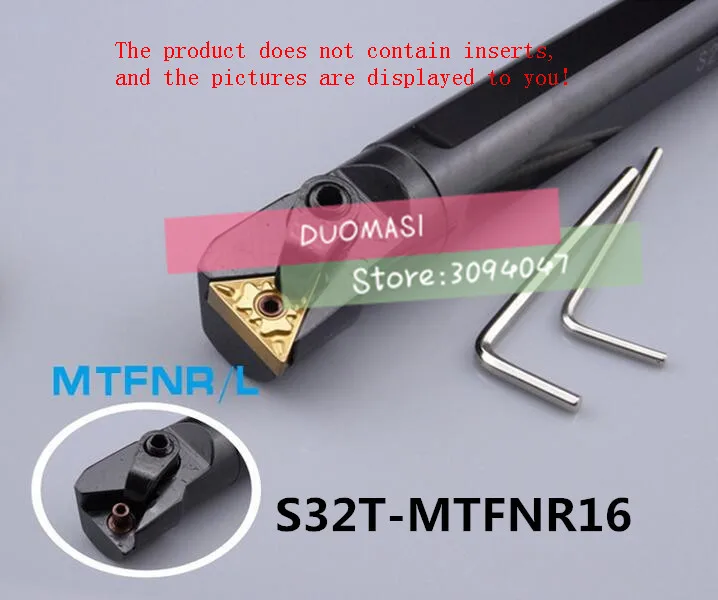 

S32T-MTFNR16, резец для внутренней обточки заводской розетки s, эфир, расточной бар, cnc, машина, заводская розетка