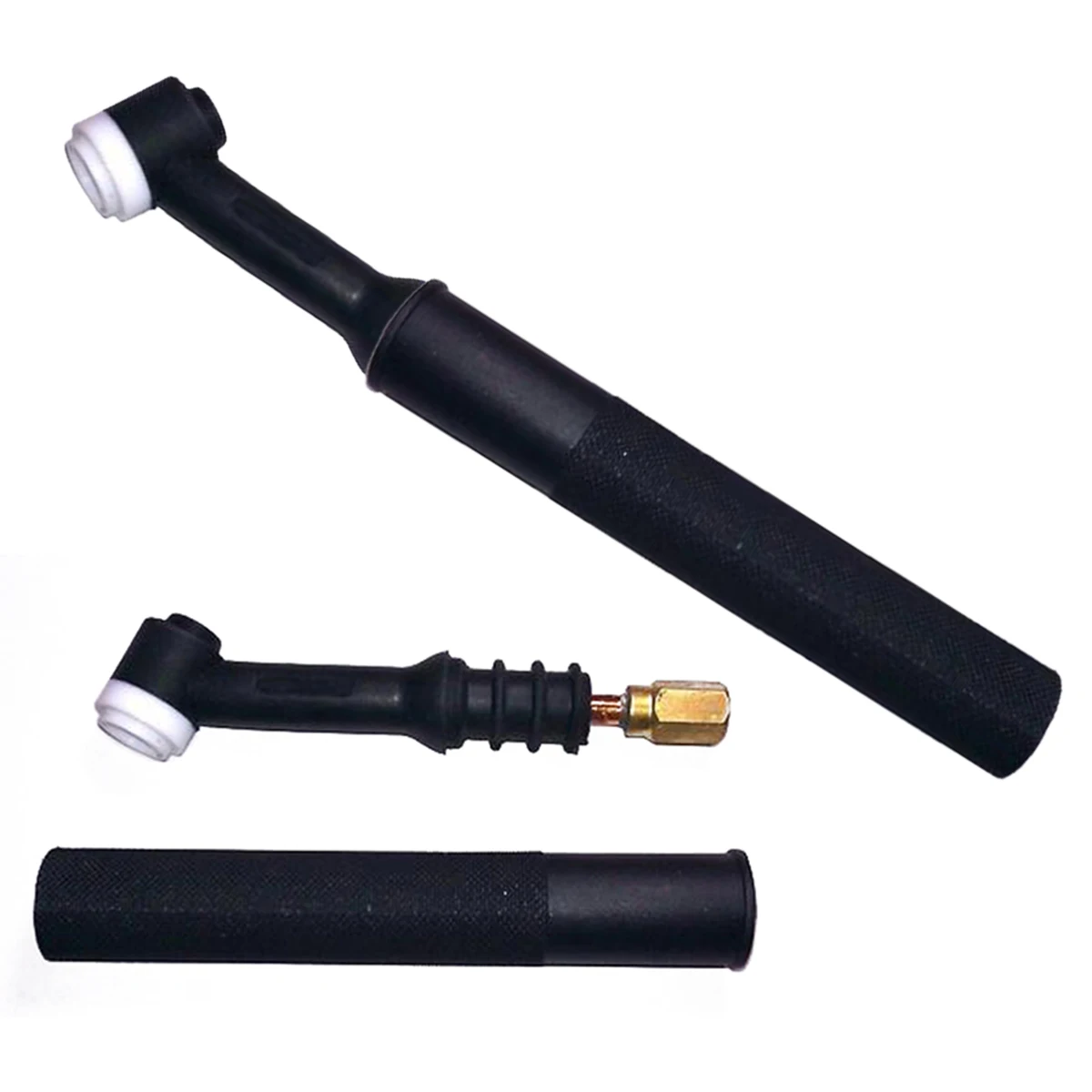 1pc New 125A WP-9F TIG Welding Torch Head Body Flexible Air-Cooled With Handle