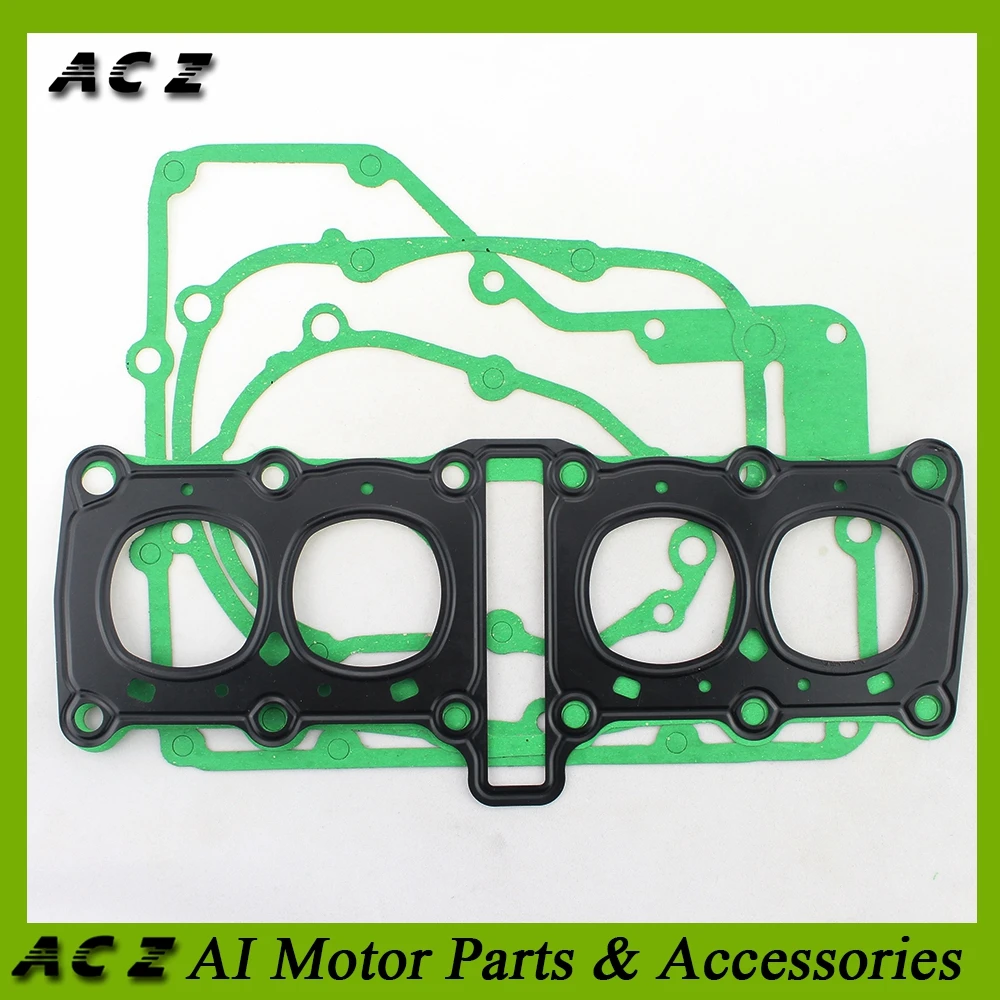 ACZ Motorcycle Engine Parts Head Cylinder Block Cover Gasket kit Cylinder Gasket Set For Yamaha FZR250 FZR250RR FZR 250