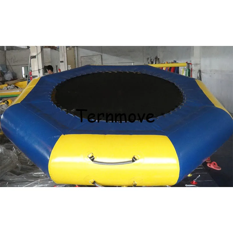 

inflatable water jumping bed trampoline Gymnastics Trampoline water jumper inflatable bouncer floating water park