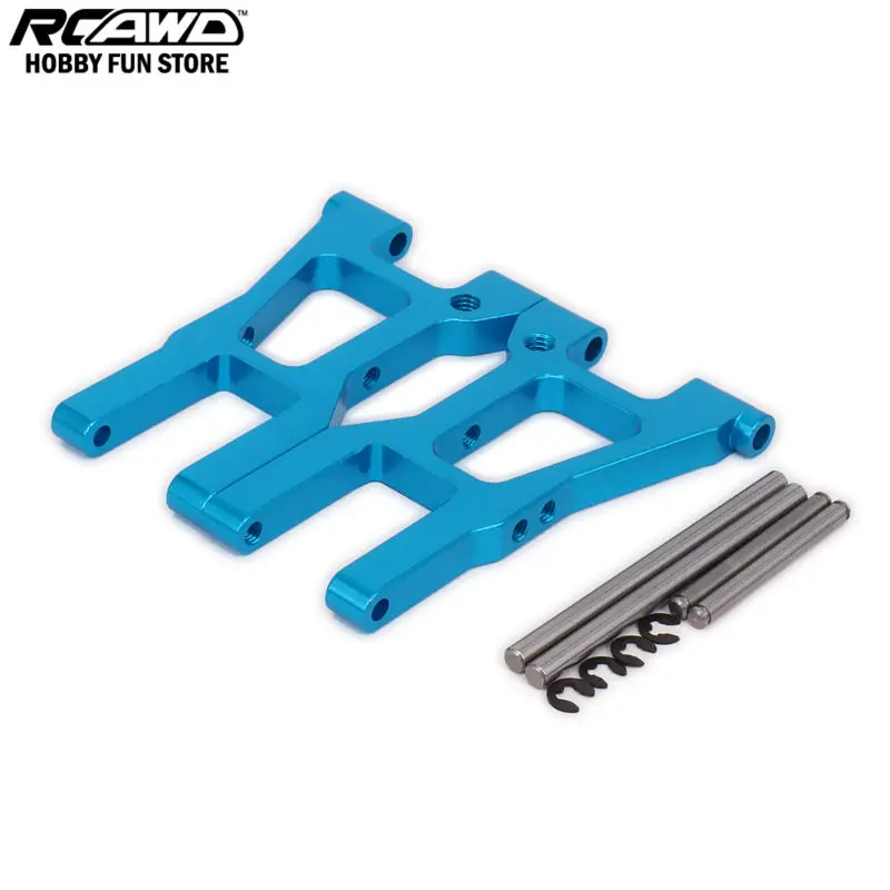 RCAWD HPI RS4 braccio di sospensione anteriore inferiore Set A- Arm sinistro destro per Rc Hobby Car 1/10 HPI RS4 113697 RS4004 6061-T6