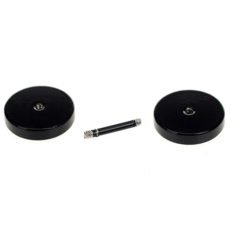 Brinco falso em aço inoxidável, 2 peças, preto, plug de ouvido, joias para mulheres e homens, túnel de orelha, piercing de aço inoxidável, 6-14mm