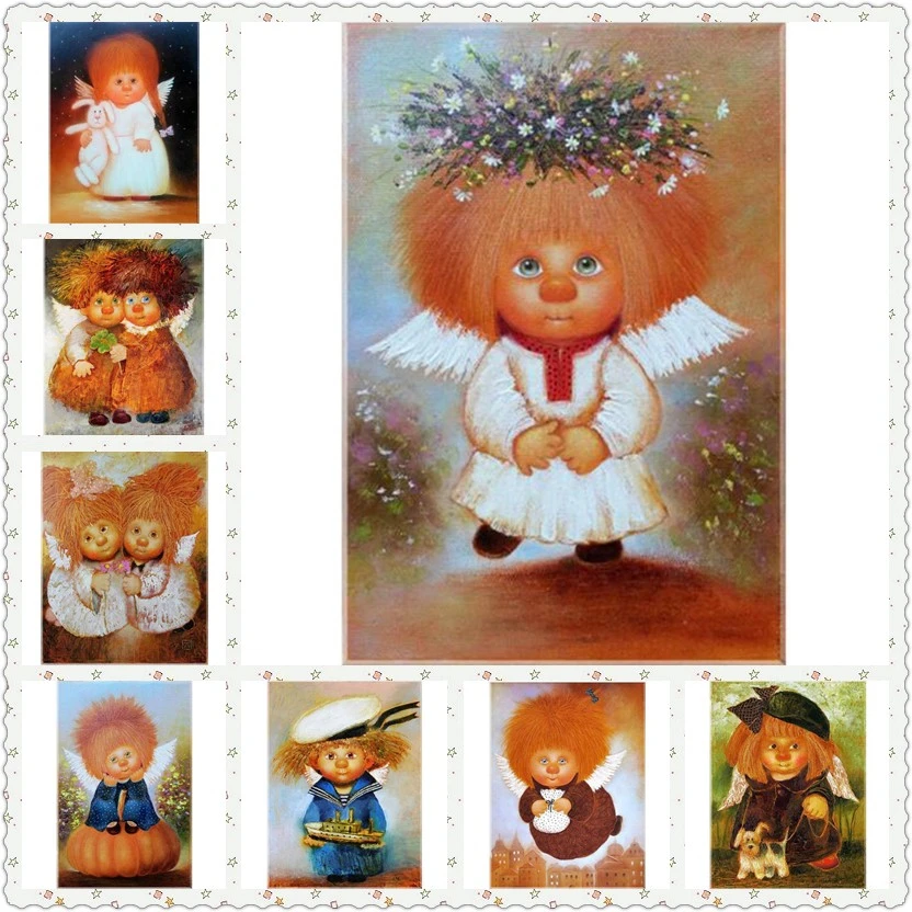 

Cartoon angel baby,5D Diamond Embroidery DIY Diamond Painting Diamond Mosaic Crafts Gifts Pattern Paintings Rhinestones WG600