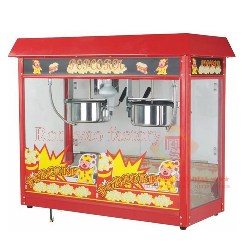 

Et-Pop6A-2 Double Pot Deluxe Popcorn Machine Popcorn Machine