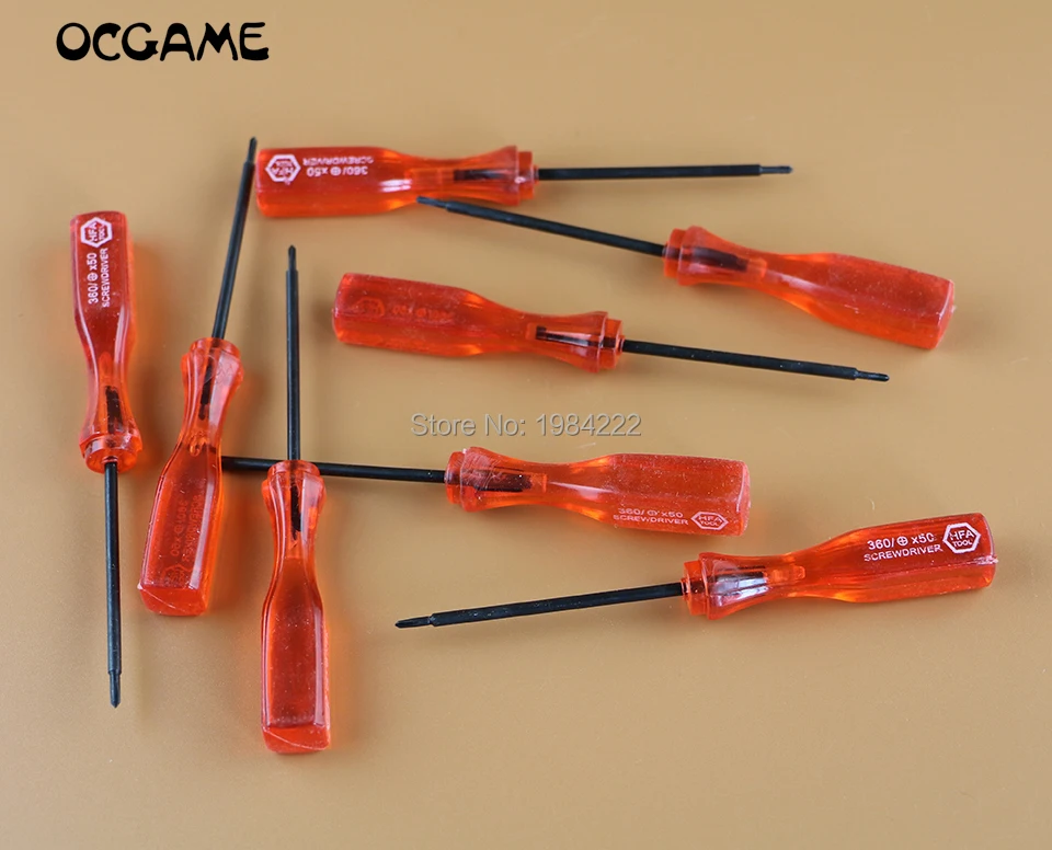 100pcs/lot red 1.5mm + Cross Wing Tri Wing open repair Tool for Nintendo NDS