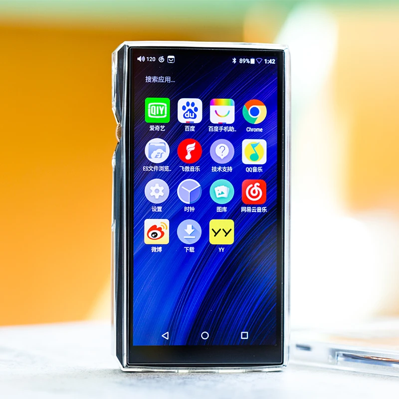 FiiO-reproductor MP3 de música M11 HIFI con salida equilibrada, Compatible con WIFI, Air Play, Spotify, Bluetooth 4,2, aptx-hd, LDAC, DSD, USB, DAC