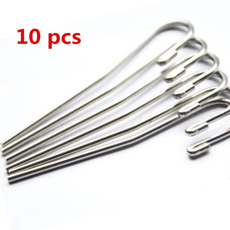 

10Pcs Dental Stainless steel Lip Hook Apex Locator Canal Finder Dental Lab