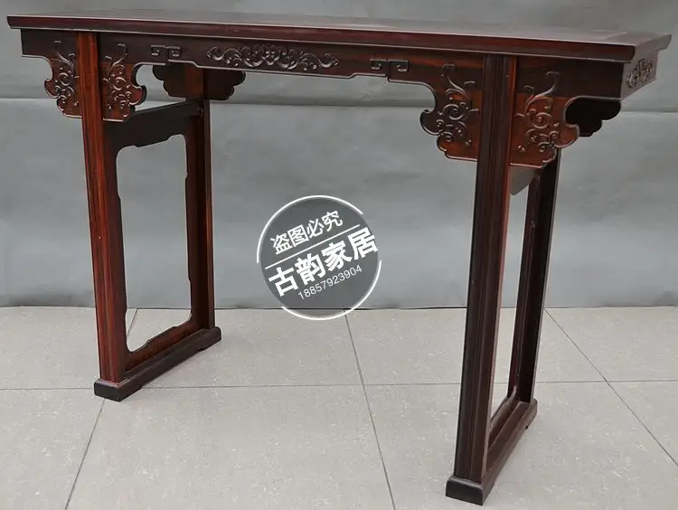 Mahogany furniture Changping head case wood altar altar table nave Chinese antique furniture of Ming and Qing Dynasties shipping