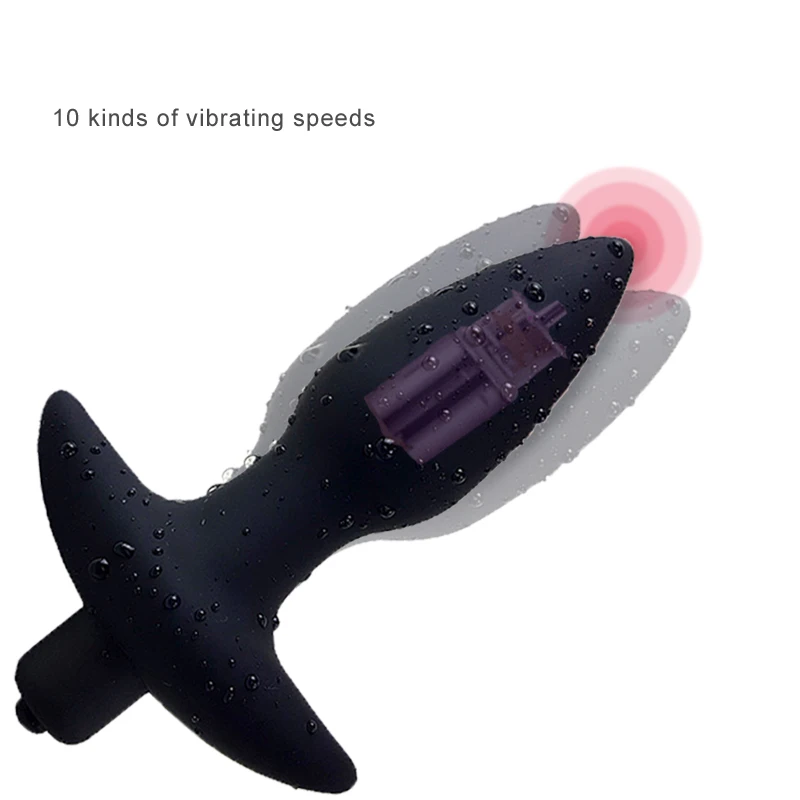 10 Speed Anal Sex Toys for Woman & Men G Spot Prostate Massager Anal Vibrator for Male & Female Gay Anal Plugs, Men Butt Plug