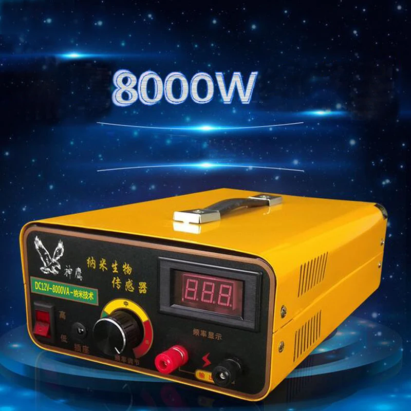 

Nano Biosensor 12V Battery 8000VA 5000W Inverter High Power converter Head Electronic Booster Kit