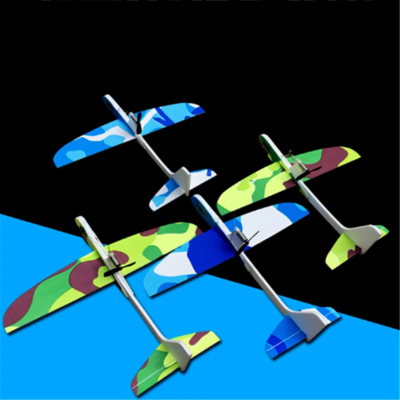 Funny Toy Epp Hand Launch Free Fly Glider Plane Hand Throw The Plane Model Toys For Children Kids Gifts