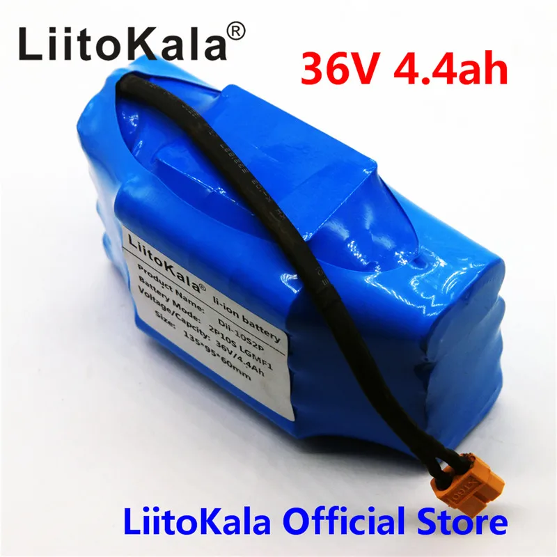 36V 4.4Ah 4400mah wysoki odpływ dwukołowa deskorolka elektryczna samobalansująca bateria litowa do samodzielnego równoważenia pasuje do 6.5 \