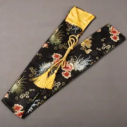 Beautiful and Exquisite Flower Pattern Silk Sword Bag for Japanese Samurai Sword Katana Fitting Nice and Elegant Patterns QD11