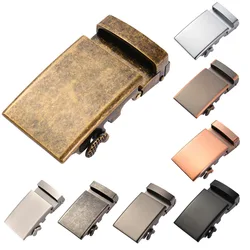 Hebilla de cinturón automática de cuero genuino, hebilla de cinturones de 3,5 cm de ancho para hombre, CE36-2207 de cabeza de hebilla automática de lujo