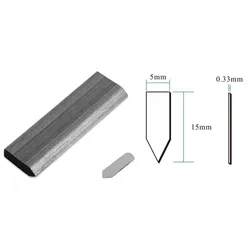HM515 manual stapler frame back plate fixed studs, triangular melon seeds nail 10,000 pieces