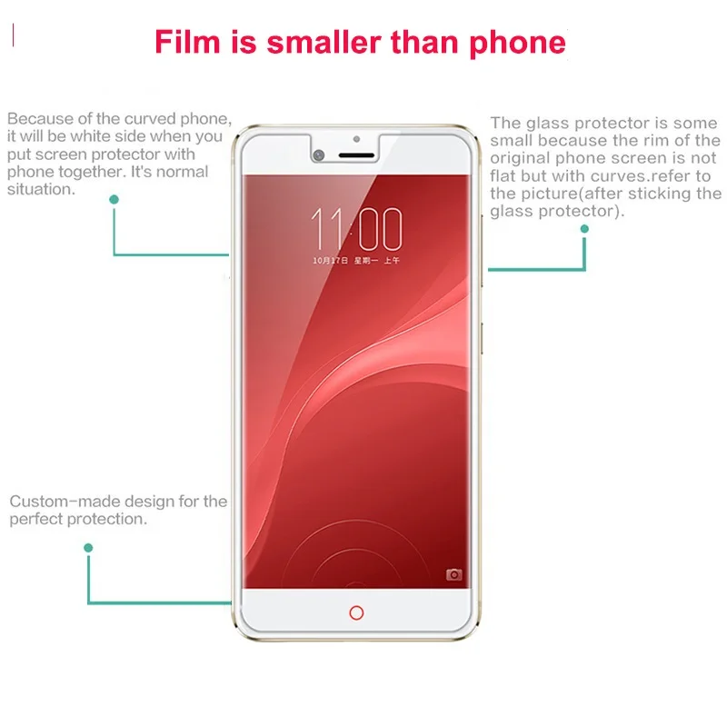 For Elephone A4 Tempered Glass 9H 2.5D Premium Screen Protector Film For Elephone A4 PRO