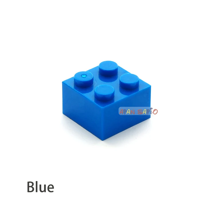 60 stücke DIY Bausteine Dicke Zahlen Bricks 2x2 Punkte Pädagogisches Kreative Größe Kompatibel Mit 3003 Kunststoff Spielzeug für Kinder