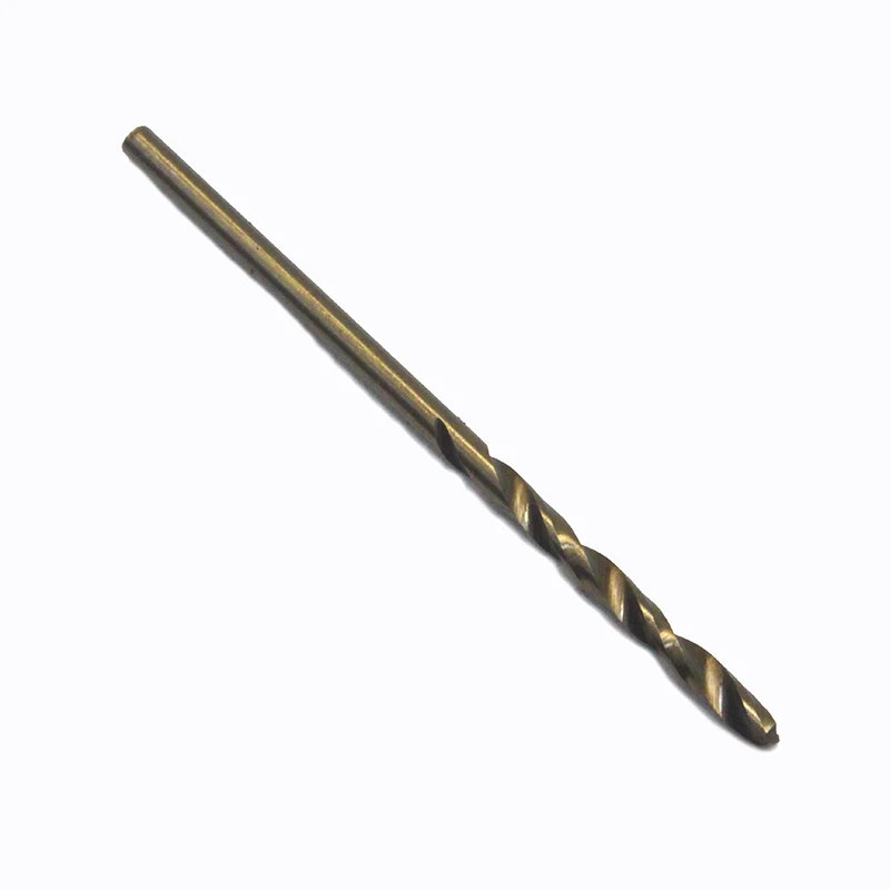 Brocas de haste reta torção para aço inoxidável, brocas de haste reta com 10 peças 0.5 0.8 0.9 1.1 1.2 1.3 1.4 1.5mm
